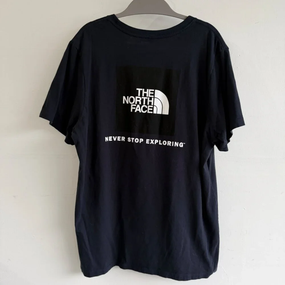 The North Face Dark Navy 100% Cotton Tee - Picture 7 of 7